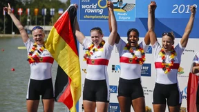 Doppelvierer der Frauen holt Silber