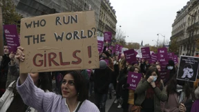 Tausende Franzosen protestieren gegen Gewalt an Frauen