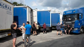 Jetzt weiten die Lkw-Fahrer ihren Streik auf zweite Raststätte aus