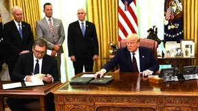 Wie Trump sich als Vermittler auf dem Balkan inszeniert