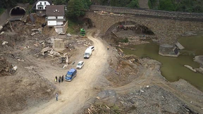 Vor einem Monat kam das Hochwasser