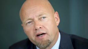 Norwegische Krone in schwerer See