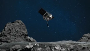 Gesteinsprobe von Asteroid Bennu gesammelt