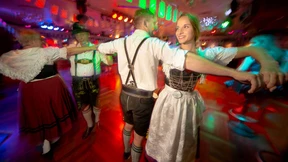 Schuhplattler im Saalbau