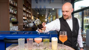 Dominik Falger ist der geborene Barkeeper