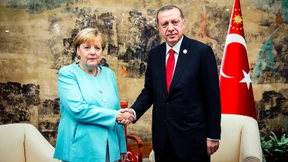 Kanzlerin Merkel trifft Erdogan 