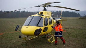 Hubschrauber-Einsatz für eine Pfingstnelke