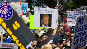 Donald Trump im Feindesland