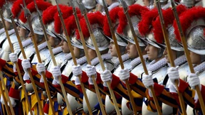 Nur die Schweizergarde macht noch Eindruck