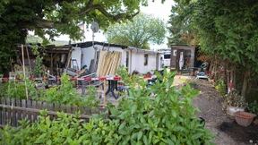 Auf jedem Bild kann das Grauen sein