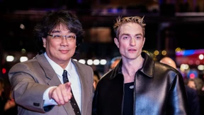 Bong Joon-ho und Robert Pattinson auf der Berlinale
