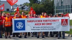 Warnstreik für Übernahme