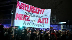 Proteste vor der CDU-Zentrale in Berlin