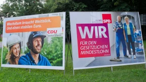 Wahlkampf mit Wohlfühlplakaten