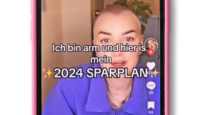 Tiktoker leben sparsam und reden darüber