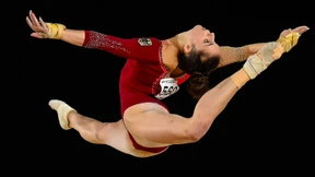 Pauline Schäfer gewinnt Gold am Schwebebalken