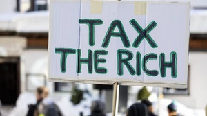 Proteste auf dem Weltwirtschaftsforum 2024 in Davos