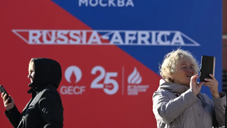 Am Mittwoch und Donnerstag findet die Veranstaltung statt: Werbung für den Russland-Afrika-Gipfel in Moskau