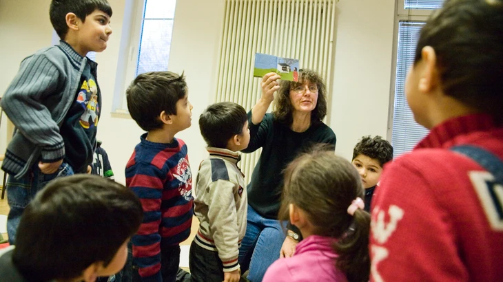 Vorlaufkurs als Pflicht: Auch in der Frankfurter Pestalozzischule werden die Deutschkurse für Kinder vor dem ersten Schuljahr angeboten.