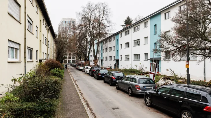 In privater Hand: Wohnungen der Vonovia in der Carl-von-Weinberg-Siedlung in Frankfurt