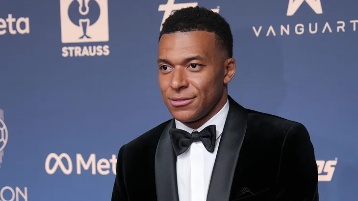 Kylian Mbappé bei der Zeremonie zum Ballon d'Or in London.