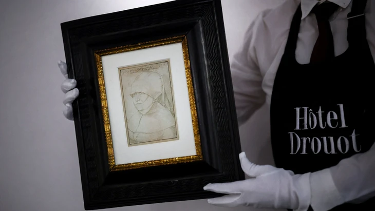 Der Schätzwert lag bei 1,5 bis drei Millionen Euro: Hans Baldung Griens gezeichnetes „Porträt der Susanna Pfeffinger“