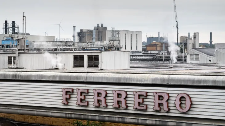 Eines der größten Süßwarenwerke der Welt: der Ferrero-Standort in Stadtallendorf