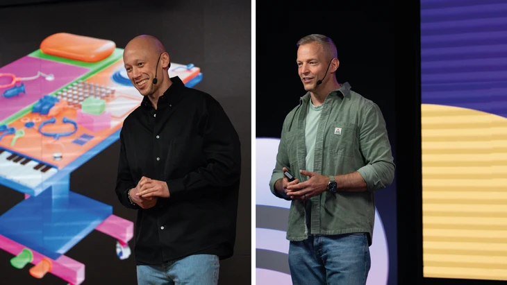 Alex Norström (links) und Gustav Söderström (rechts)