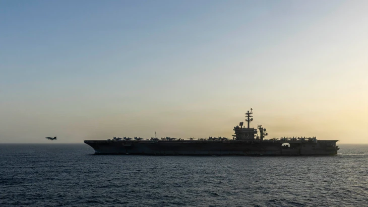 Der amerikanische Flugzeugträger „Abraham Lincoln“ ist vergangenen Freitag im Arabischen Meer im Einsatz.