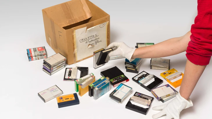 Aufzeichnungen auf Audiokassetten aus der Sammlung Lanzmann