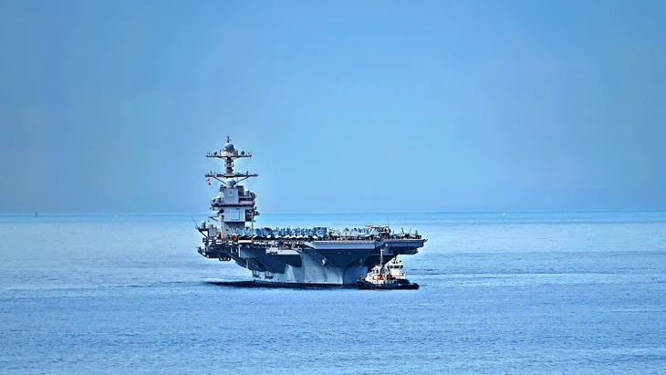 Der Flugzeugträger Gerald F. Ford