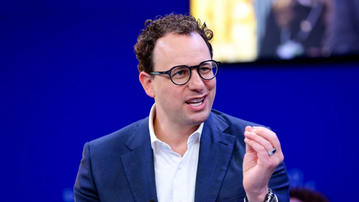 Dario Amodei, CEO und Mitgründer von Anthropic, während des World Economic Forum 2026 in Davos