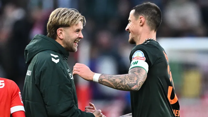 Glückwunsch, Kollege, wieder zwei Tore mehr: Niclas Füllkrug (links) hat schon acht Saisontreffer auf dem Konto.