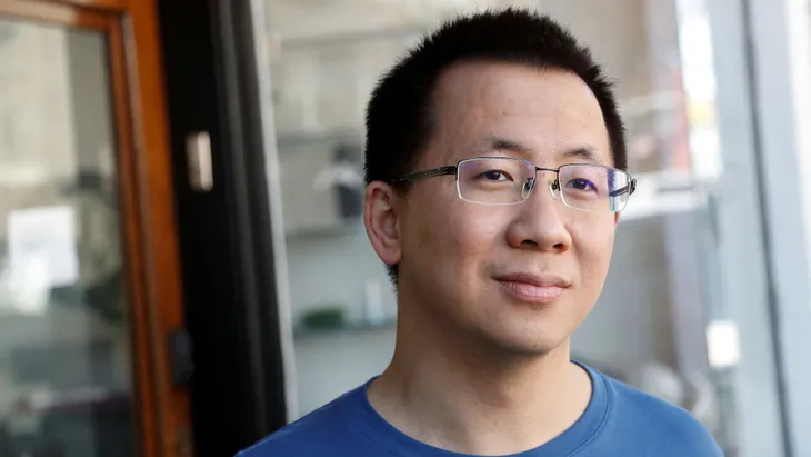 Bytedance-Gründer Zhang Yiming kommt auf ein Vermögen von fast 100 Milliarden US-Dollar.