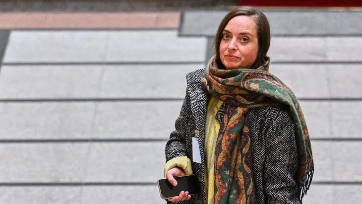 Vanessa Emde (Die Linke) am 13. Oktober im Berliner Abgeordnetenhaus