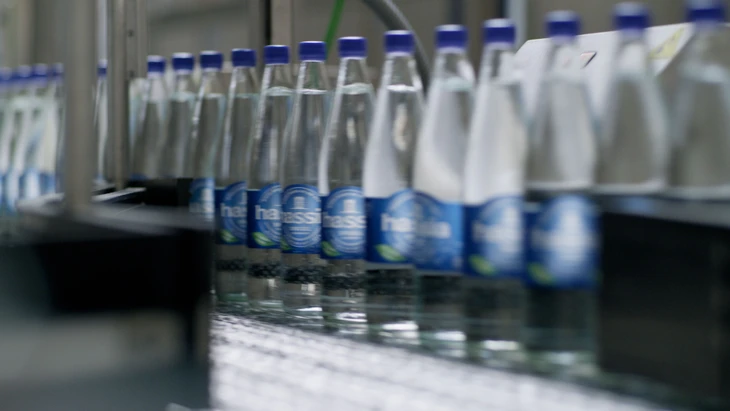 Dauerläufer: Abfüllung bei Hassia Mineralquellen in Bad Vilbel