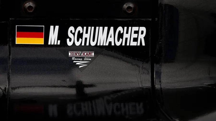 Gleicher Namenszug: Das Auto von Mick Schumacher
