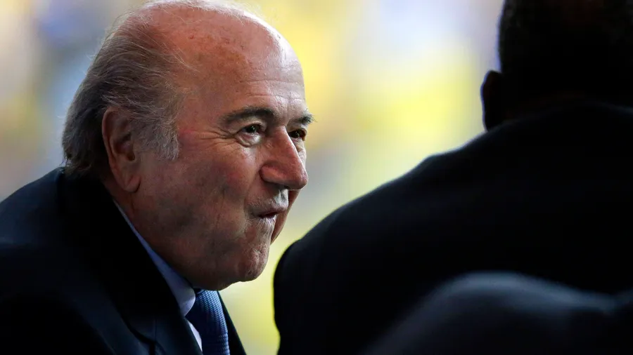 Keine Bilder, bitte: Joseph Blatter gibt sich bei der WM medienscheu