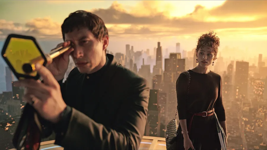 Adam Driver und Nathalie Emmanuel in „Megalopolis“