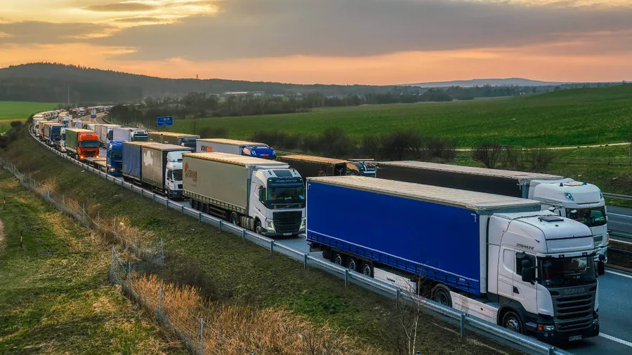 Kilometerlanger Stau auf der A4 Richtung Görlitz