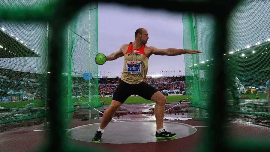 Der beste Mann im Ring: Robert Hartin gewinnt Gold im Diskuswerfen