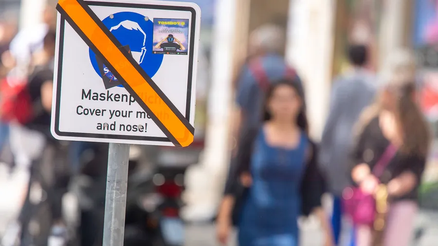In der Münchner Innenstadt wurde die Maskenpflicht bereits aufgehoben.