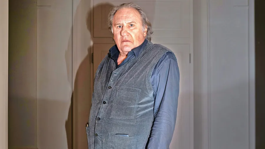 Bitte recht unfreundlich: Schauspieler Gérard Depardieu beim Pressetermin in Berlin