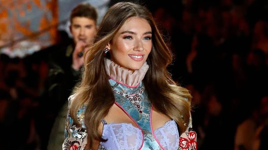 Das deutsche Modell Lorena Rae bei Victoria’s Secret in New York
