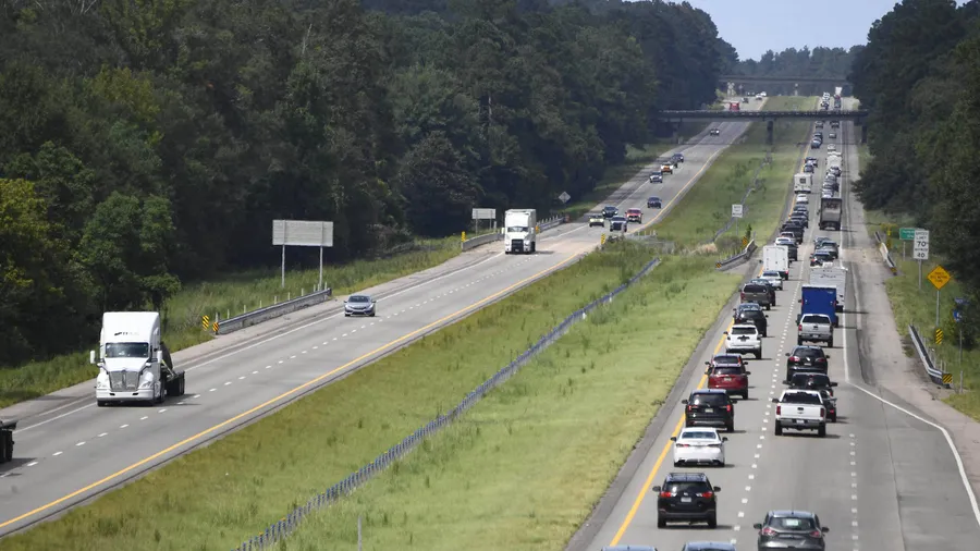Die Interstate 55 führt von New Orleans über Memphis nach Chicago.