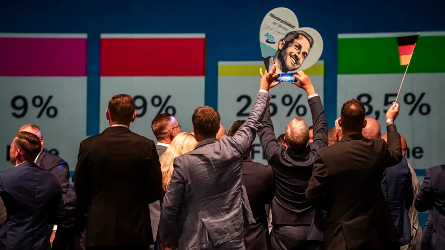 Knapp 44 Prozent der Stimmen hat die AfD am Sonntag in Sachsen-Anhalt bekommen.