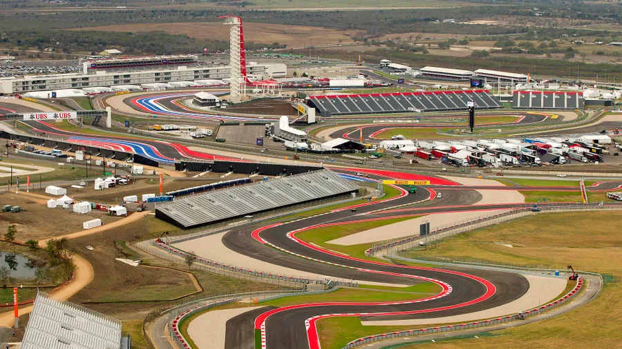 Ein kurviges texanisches Band: Die neue Formel-1-Strecke in Austin in der Realität