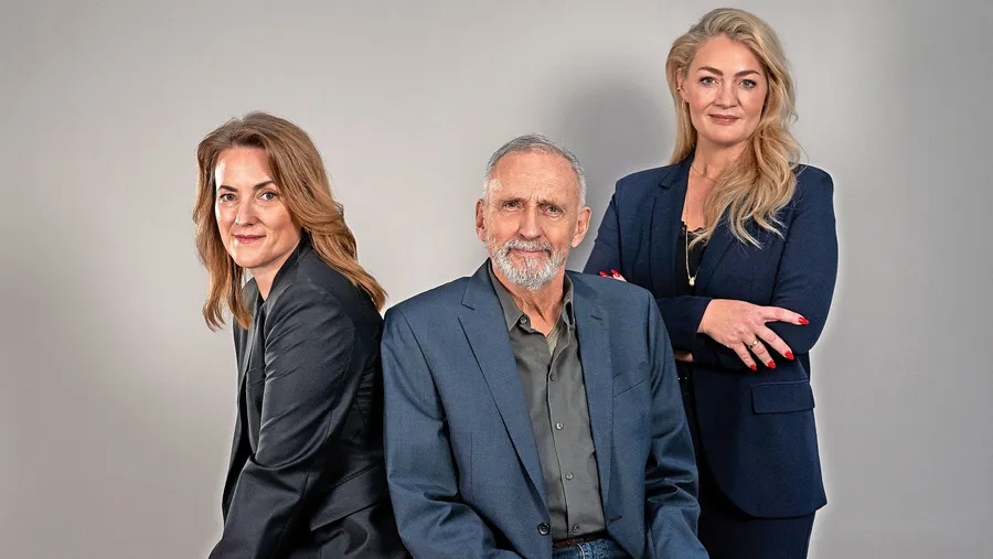 Neues Personal für den zweiten Durchgang: Line Holm, Jussi Adler-Olsen und Stine Bolther (von links)