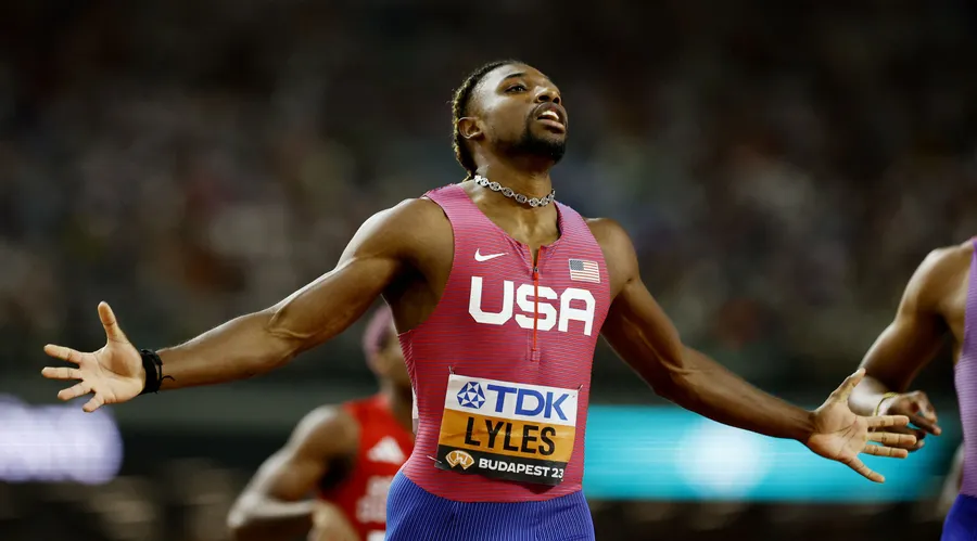 Zu schnell für die Konkurrenz: US-Sprinter Noah Lyles