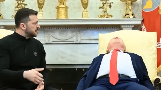 KI-generierte Parallelwelt: Hier hat Selenskyj Trump geschlagen